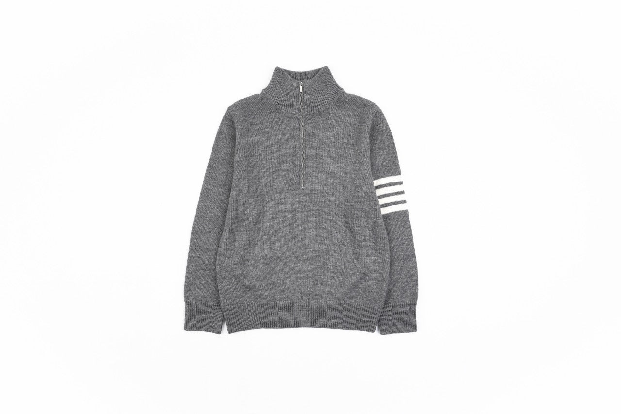 Thom Browne Half-zip sweater Retail（ZP）VS Batch（大货）