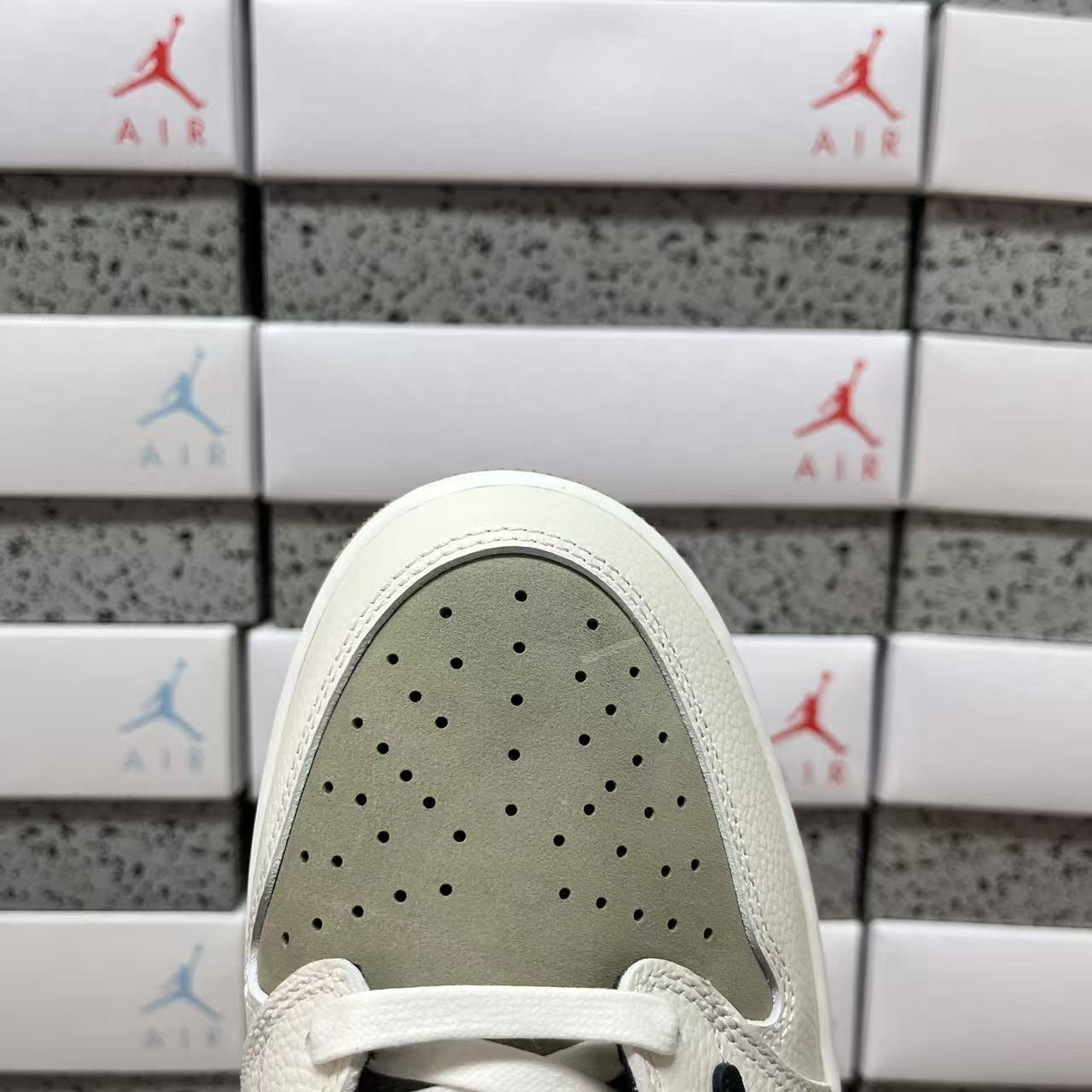 PK Batch-Air Jordan 1 × Travis Scott “Golf Olives”