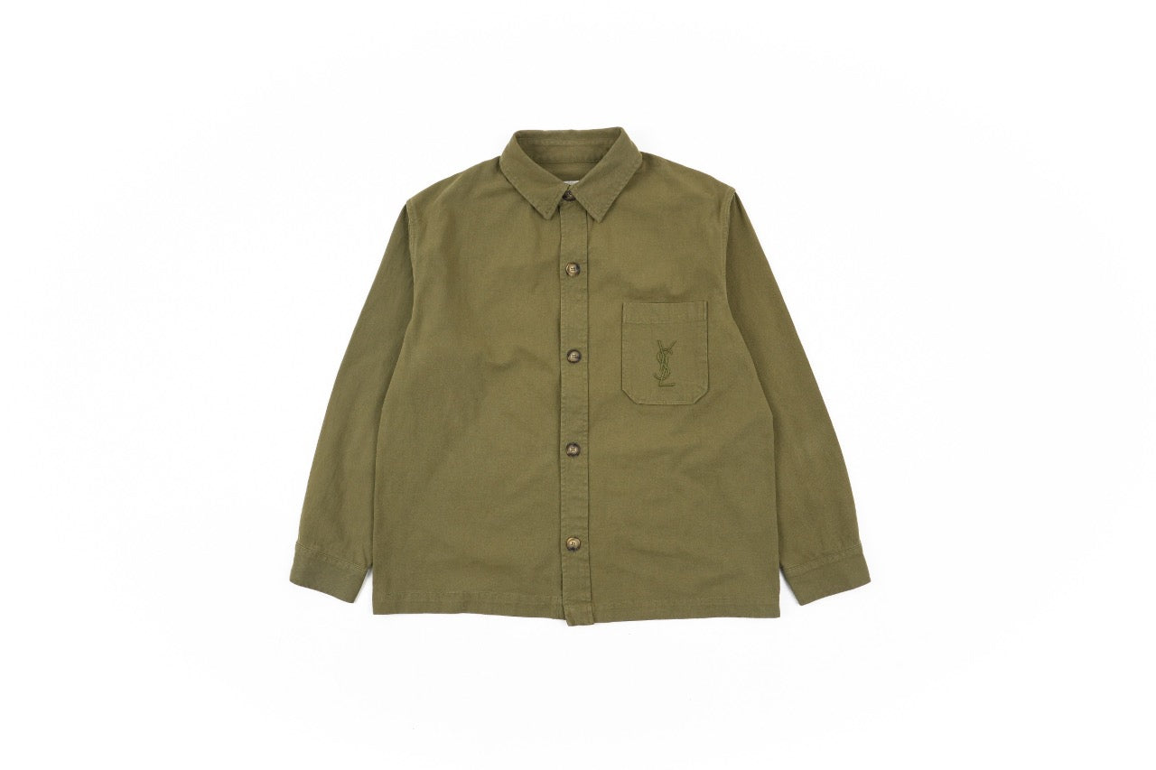 YSL Embroidered shirt Retail（ZP）VS Batch（大货）