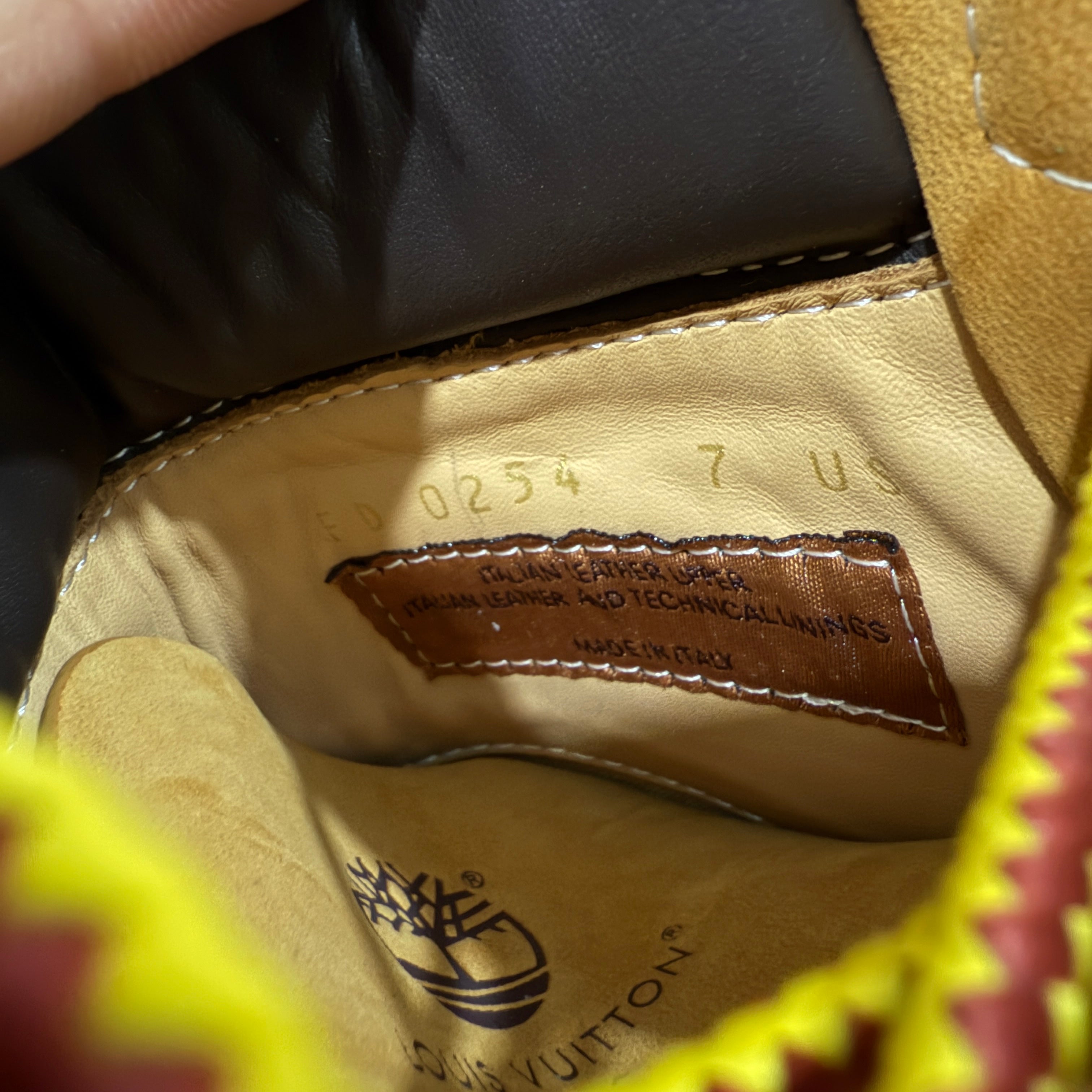 Timberland x LOUIS VUITTON Boots