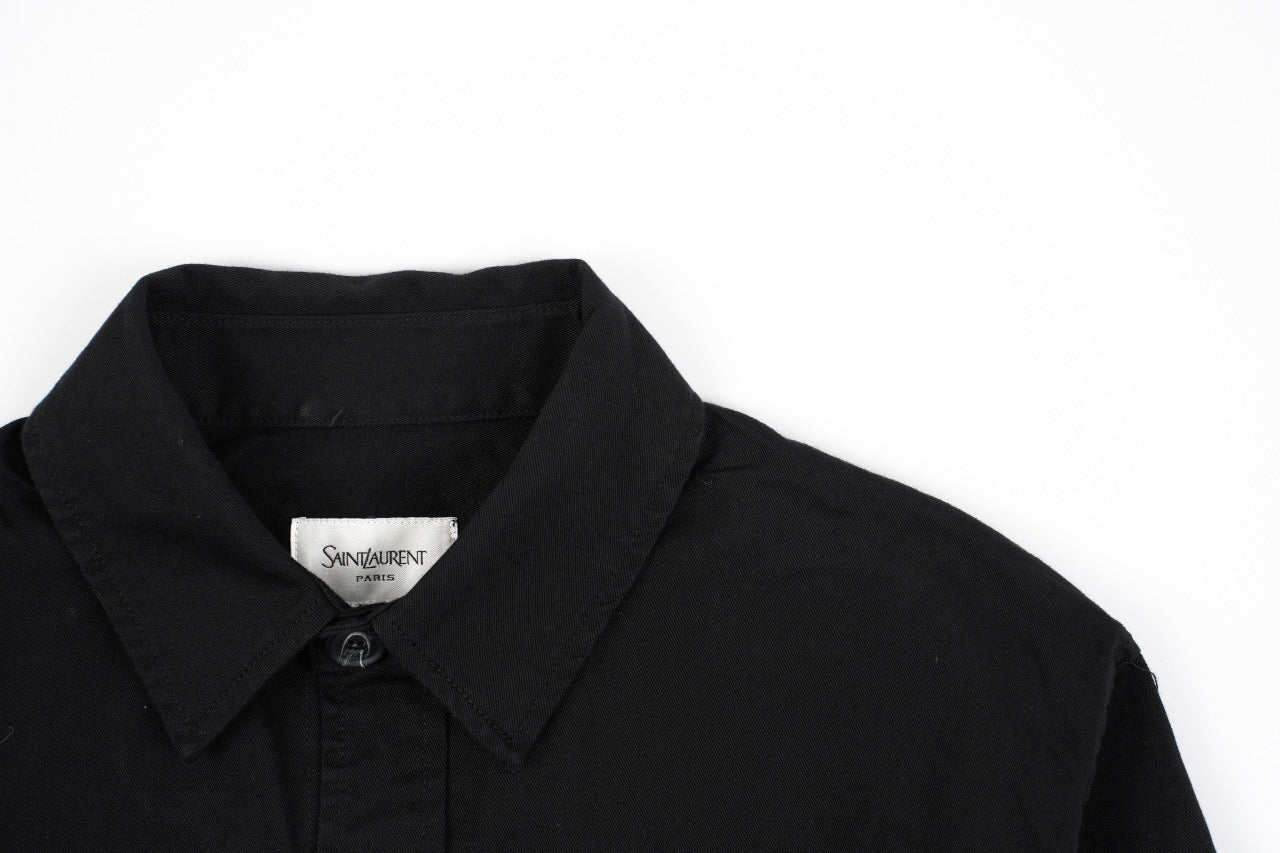 YSL Embroidered shirt Retail（ZP）VS Batch（大货）