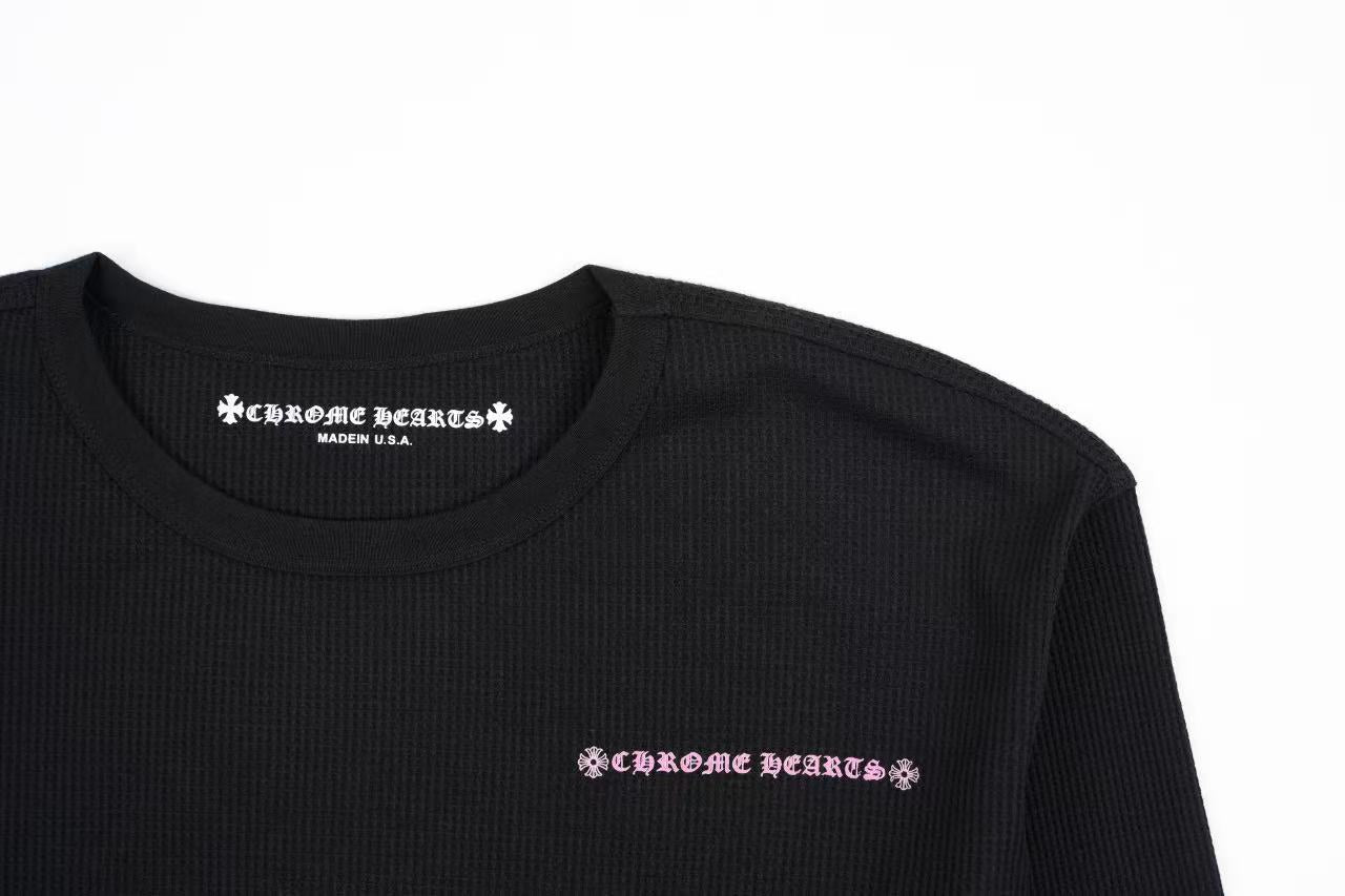 Chrome Hearts Long-sleeved T-shirt Retail（ZP）VS Batch（大货）