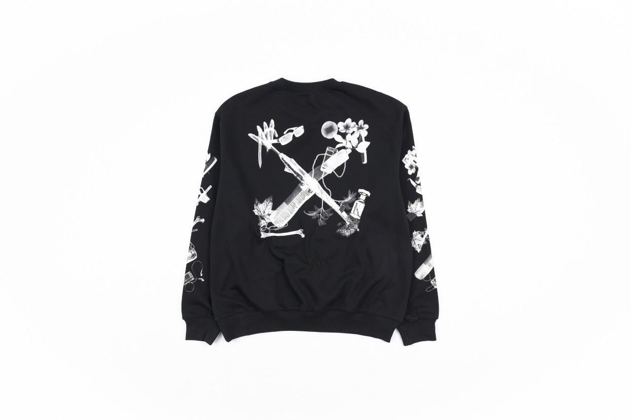 Off White Crew neck sweatshirt Retail（ZP）VS Batch（大货）