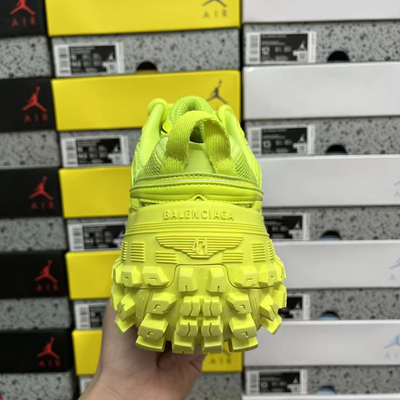 XA Batch-Balenciaga Defender Rubber Platform
