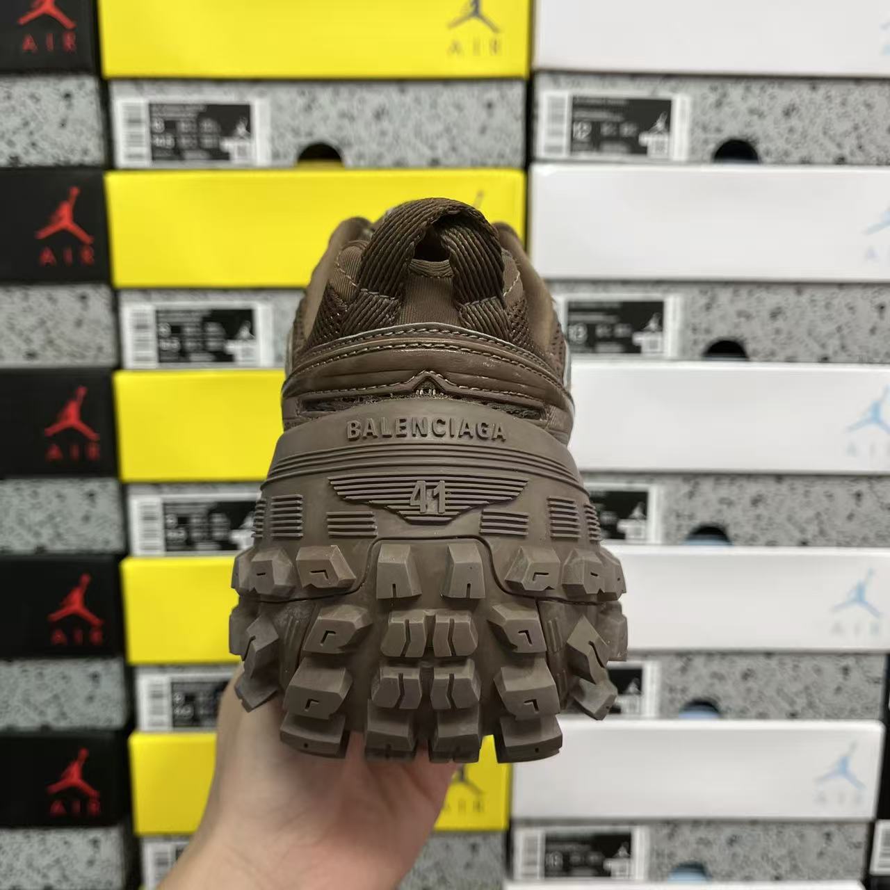 XA Batch-Balenciaga Defender Rubber Platform