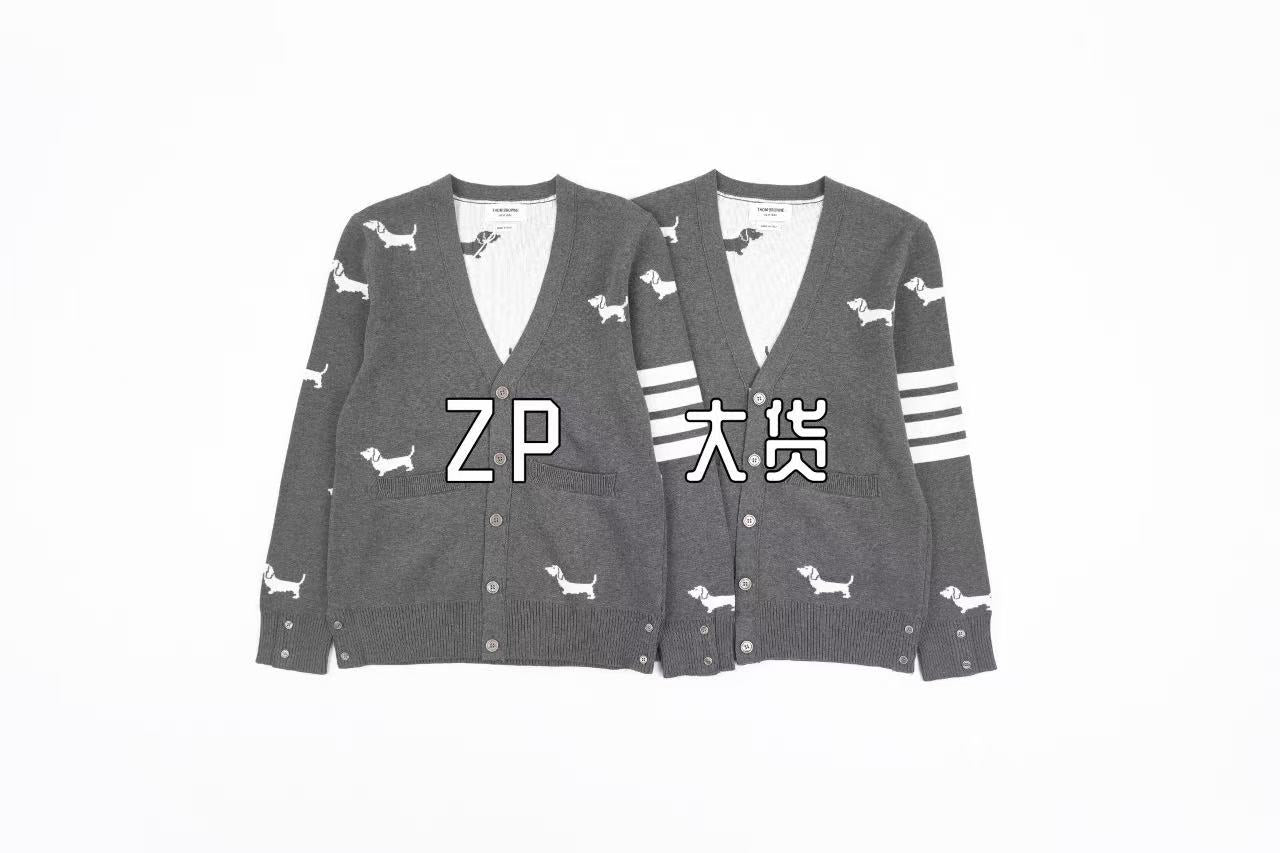 Thom Browne Puppy Cardigan Sweater Retail（ZP）VS Batch（大货）