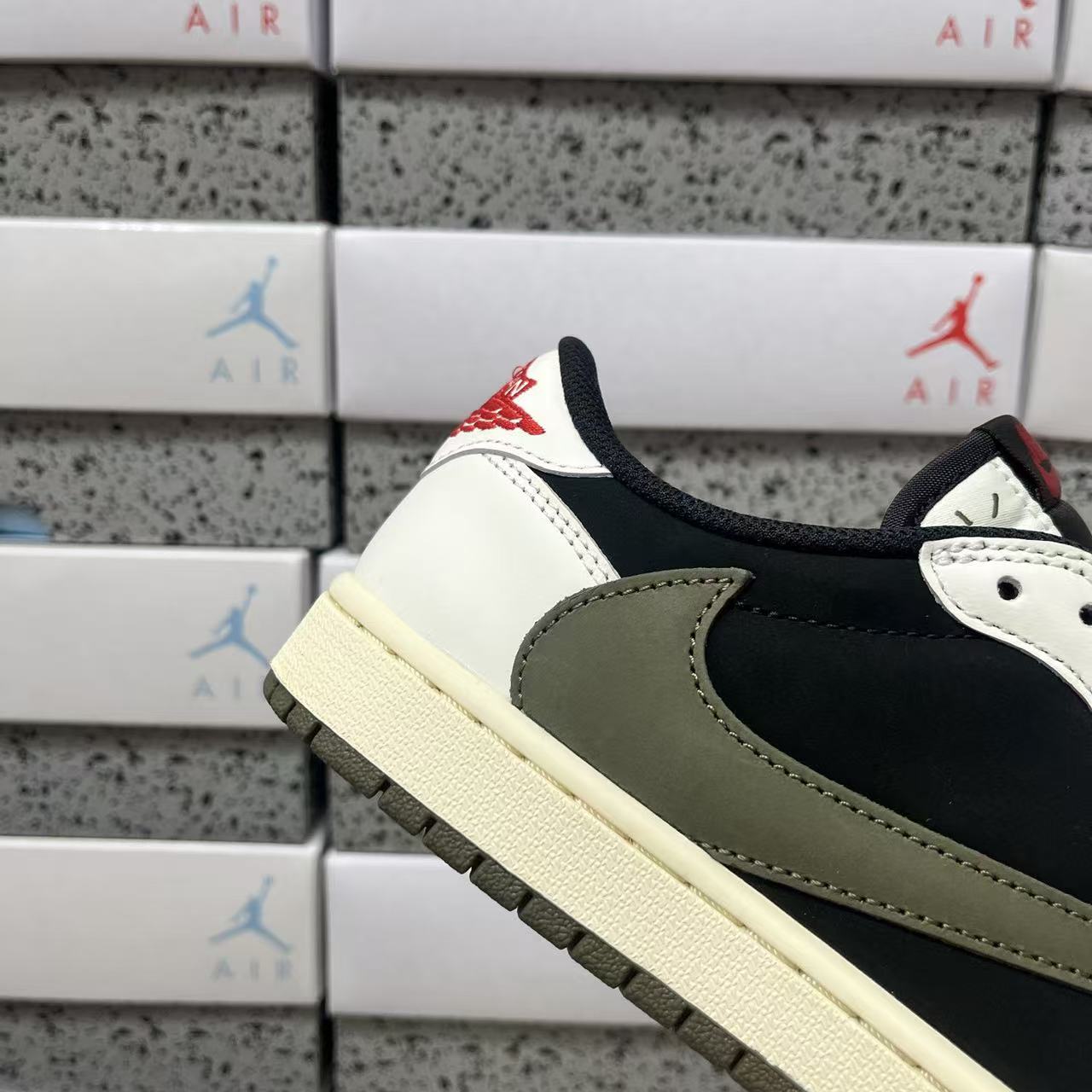 PK Batch-Air Jordan 1 × Travis Scott “Olives”