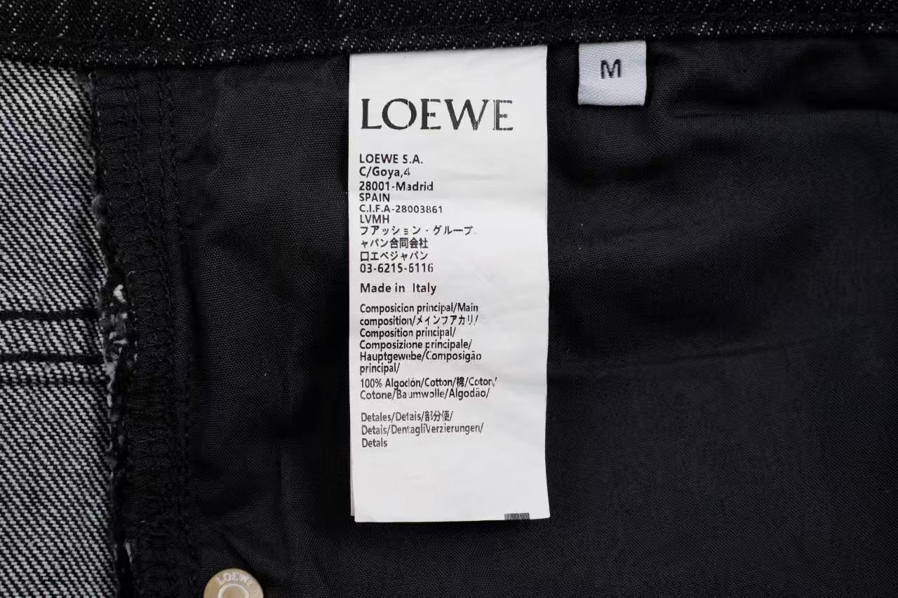 LOEWE Jeans Retail（ZP）VS Batch（大货）