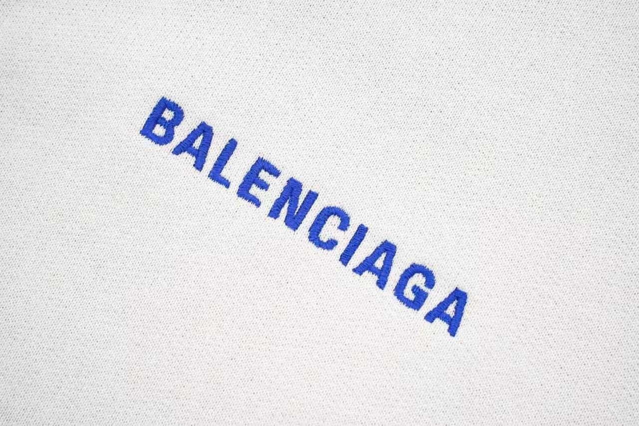 Balenciaga Embroidered Zipper Hooded Retail（ZP）VS Batch（大货）