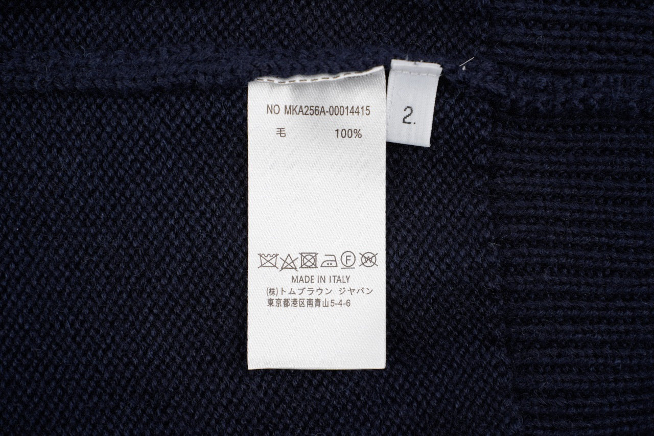 Thom Browne Half-zip sweater Retail（ZP）VS Batch（大货）