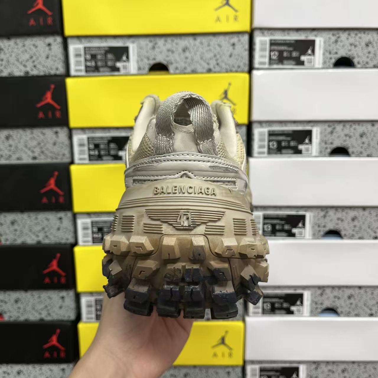 XA Batch-Balenciaga Defender Rubber Platform