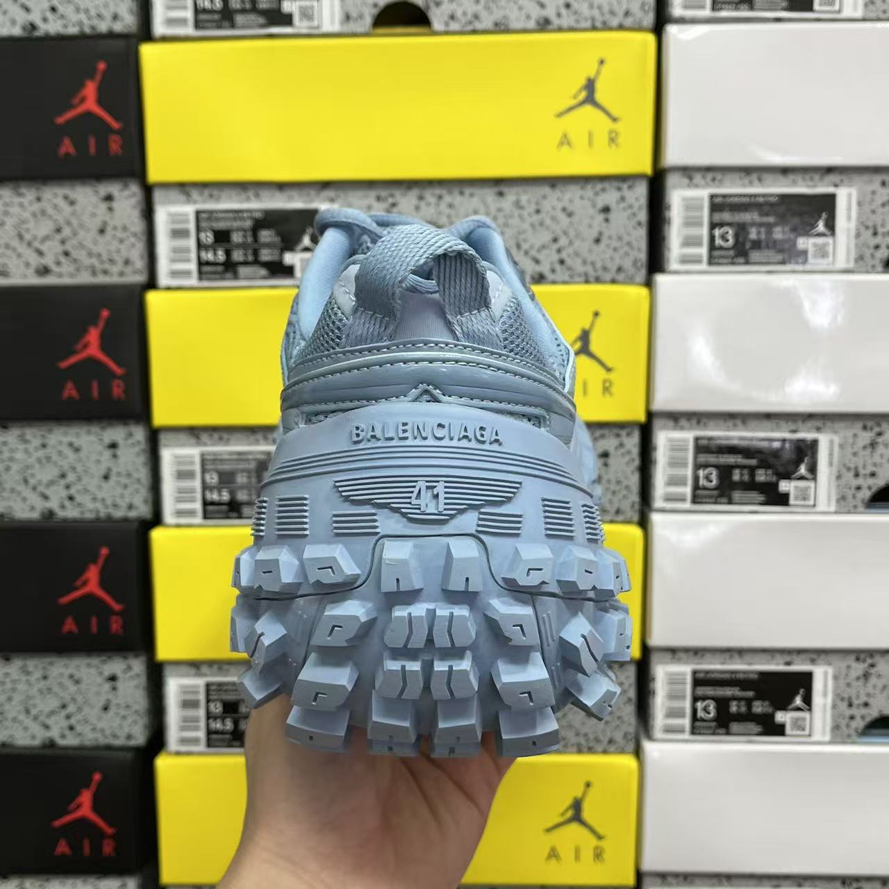 XA Batch-Balenciaga Defender Rubber Platform