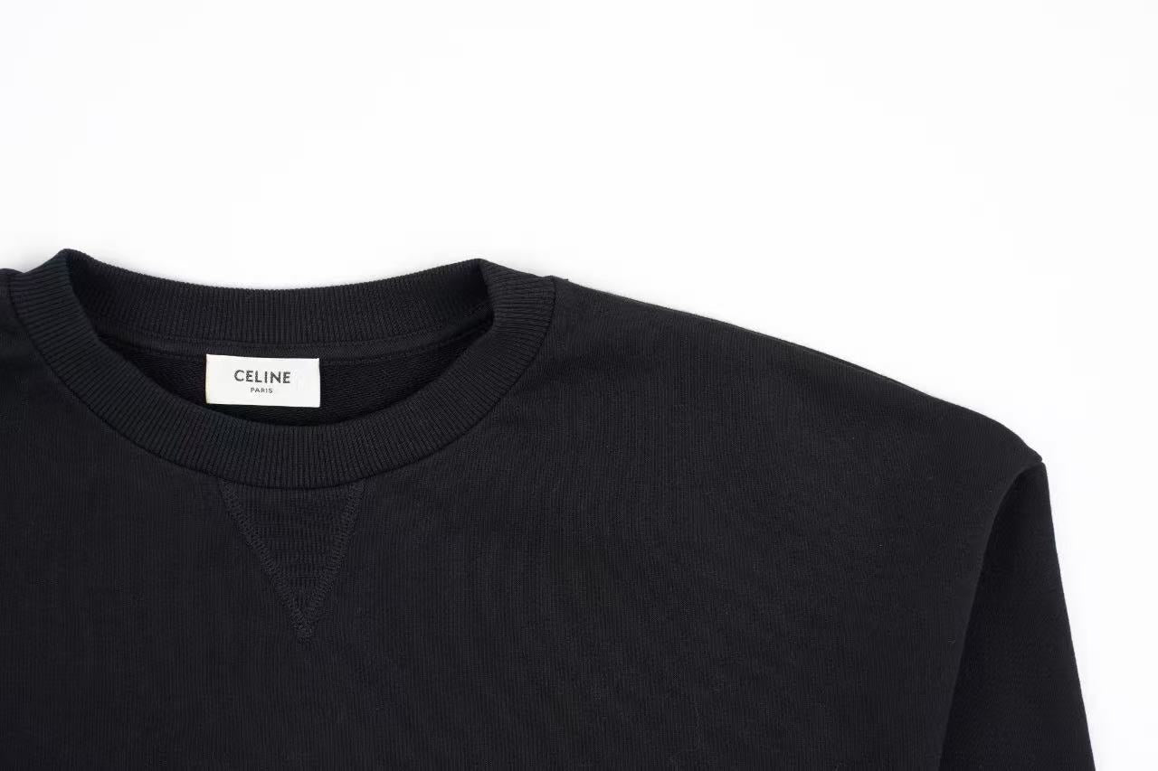 Celine embroidered sweatshirt Retail（ZP）VS Batch（大货）