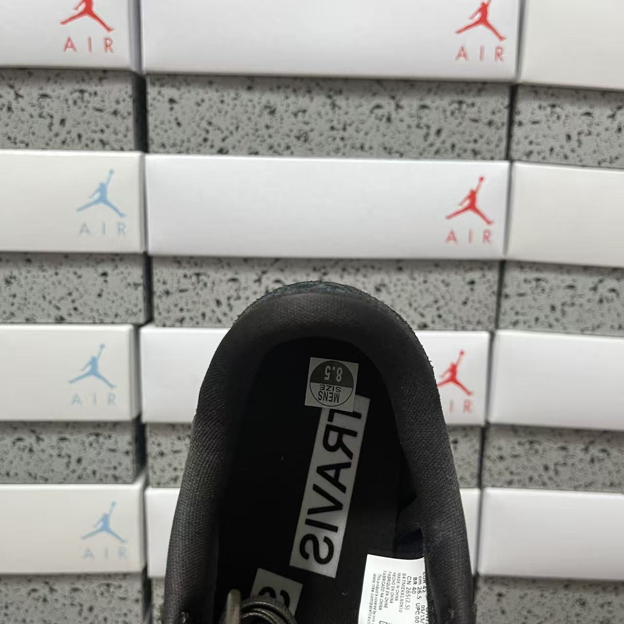 PK Batch-Air Jordan 1 × Travis Scott “Velvet Brown”