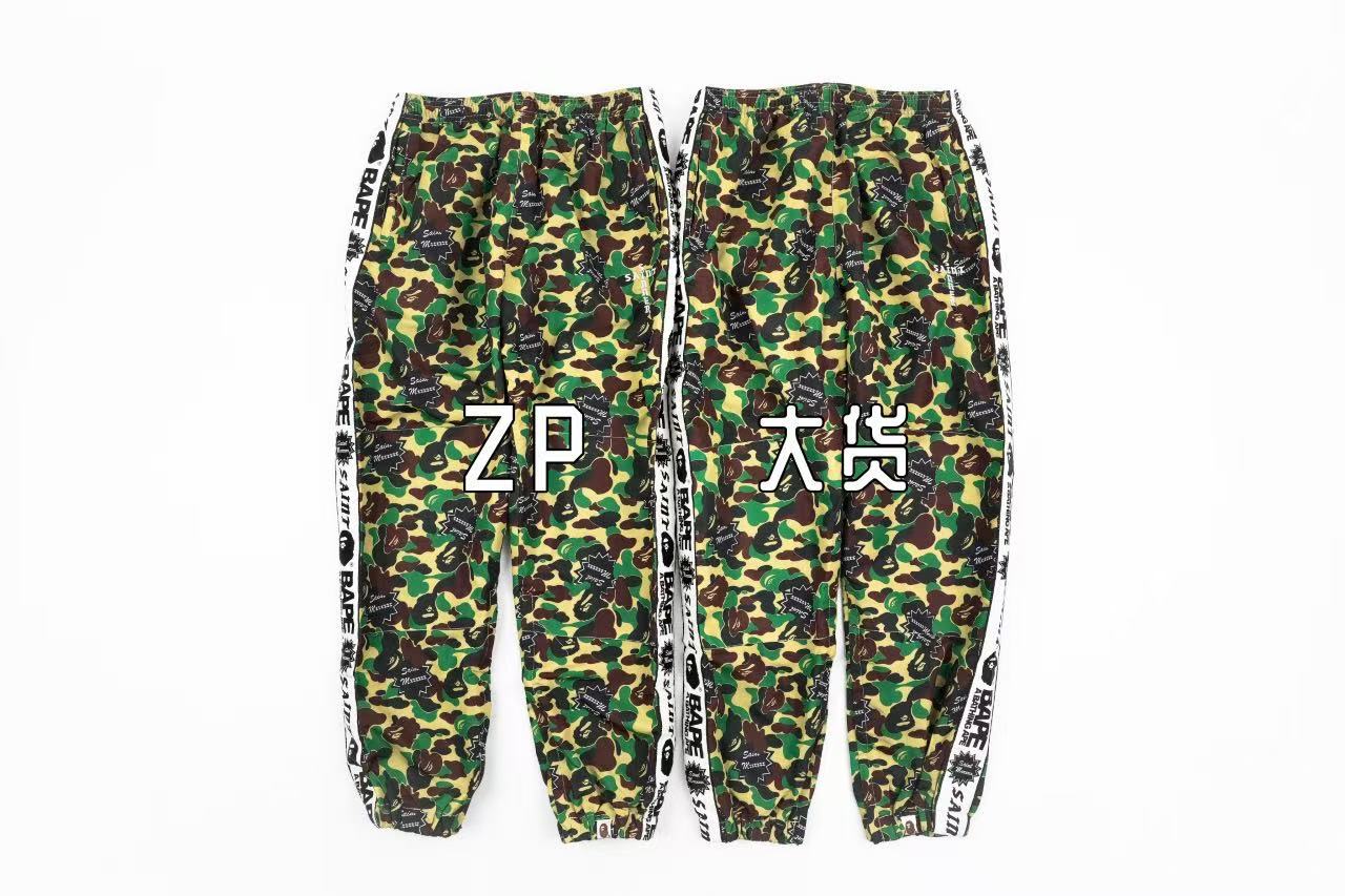 Bape × Saint Michael Casual pants Retail（ZP）VS Batch（大货）