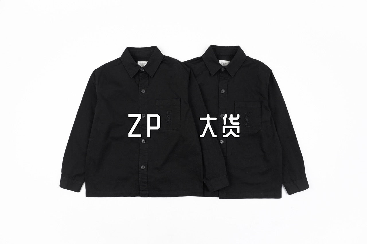 YSL Embroidered shirt Retail（ZP）VS Batch（大货）
