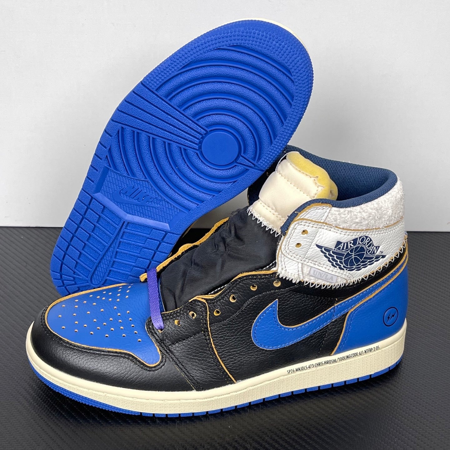 LJR Batch-Union x Fragment Design × Jordan Air Jordan 1 High OG SP Royal