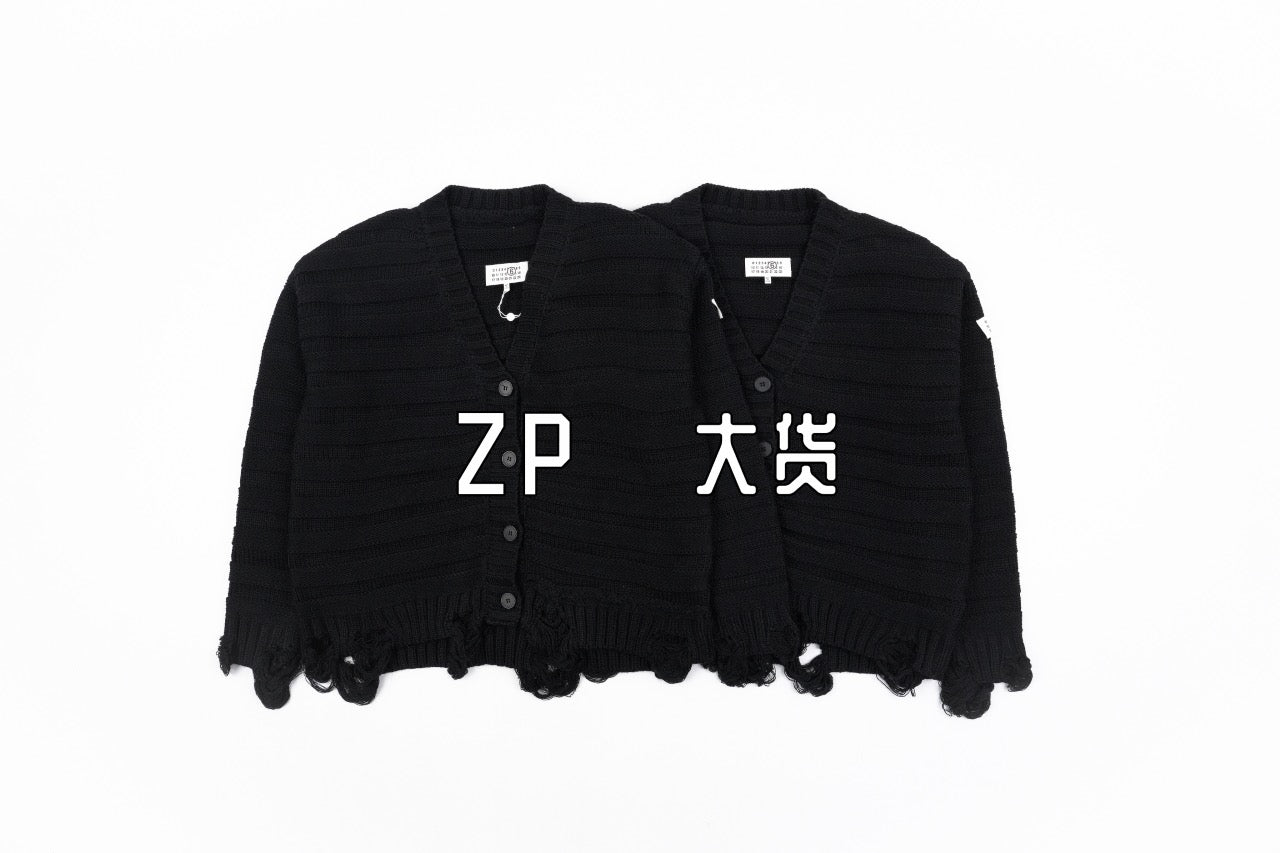 Maison Margiela Wool cardigan Retail（ZP）VS Batch（大货）