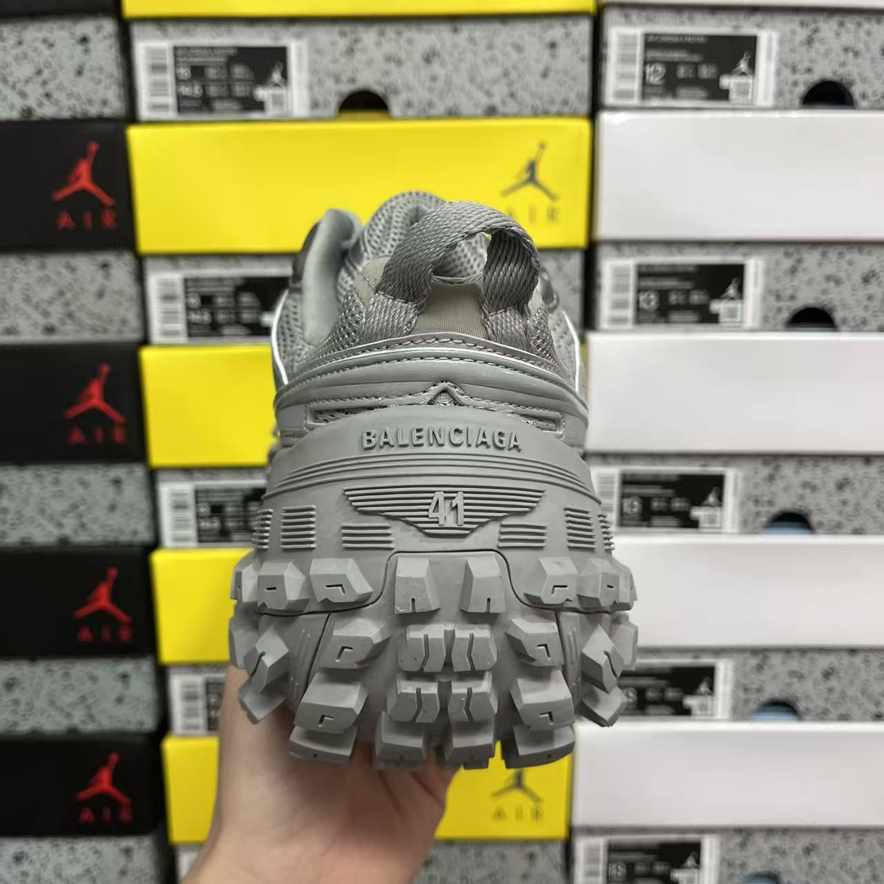 XA Batch-Balenciaga Defender Rubber Platform