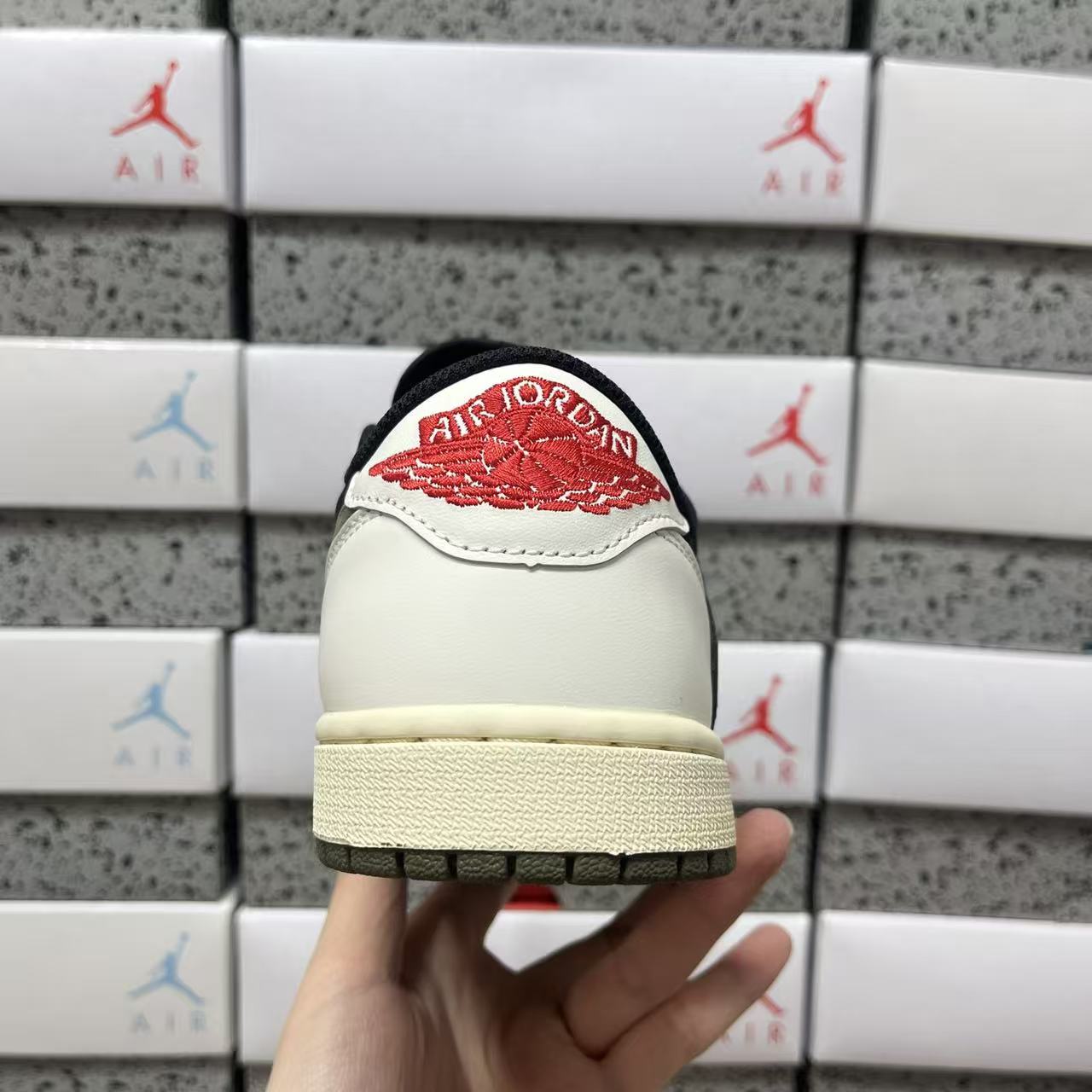PK Batch-Air Jordan 1 × Travis Scott “Olives”