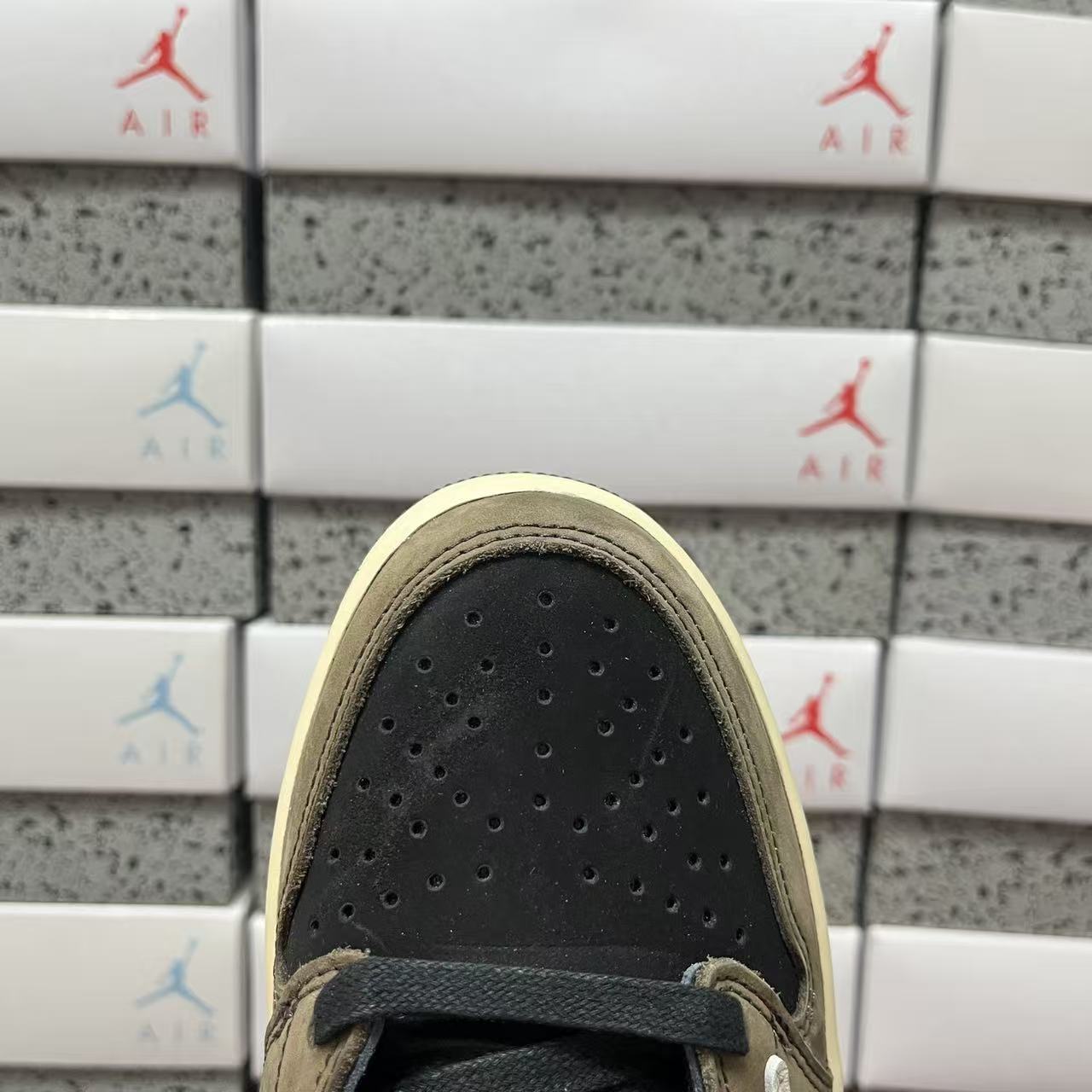 PK Batch-Air Jordan 1 × Travis Scott “Mocha”
