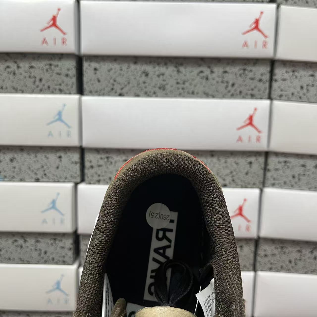 PK Batch-Air Jordan 1 × Travis Scott “Mocha”