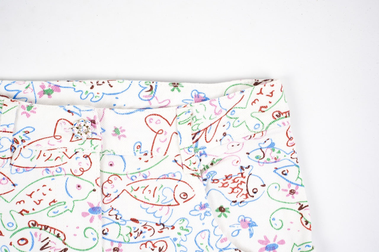 Chanel 25C Graffiti jeans Retail（ZP）VS Batch（大货）