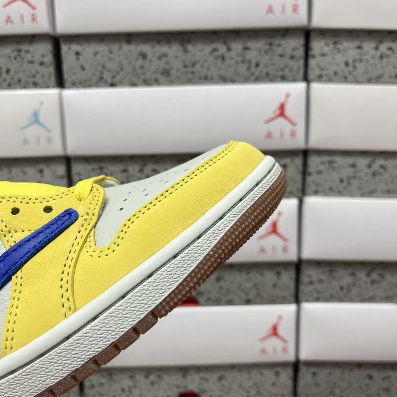 PK Batch-Air Jordan 1 × Travis Scott “Canary”