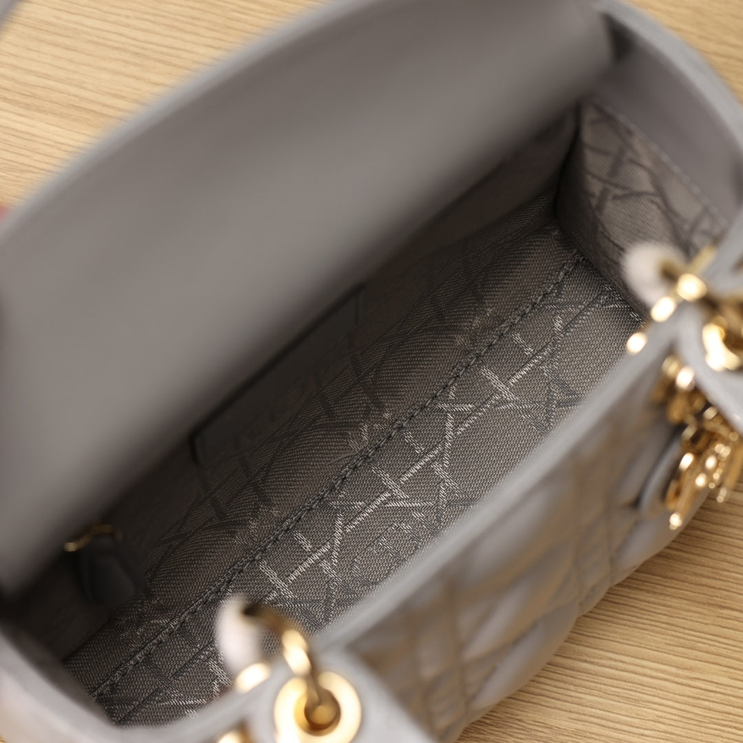 Dior Lady Dior Handbag 3 grids