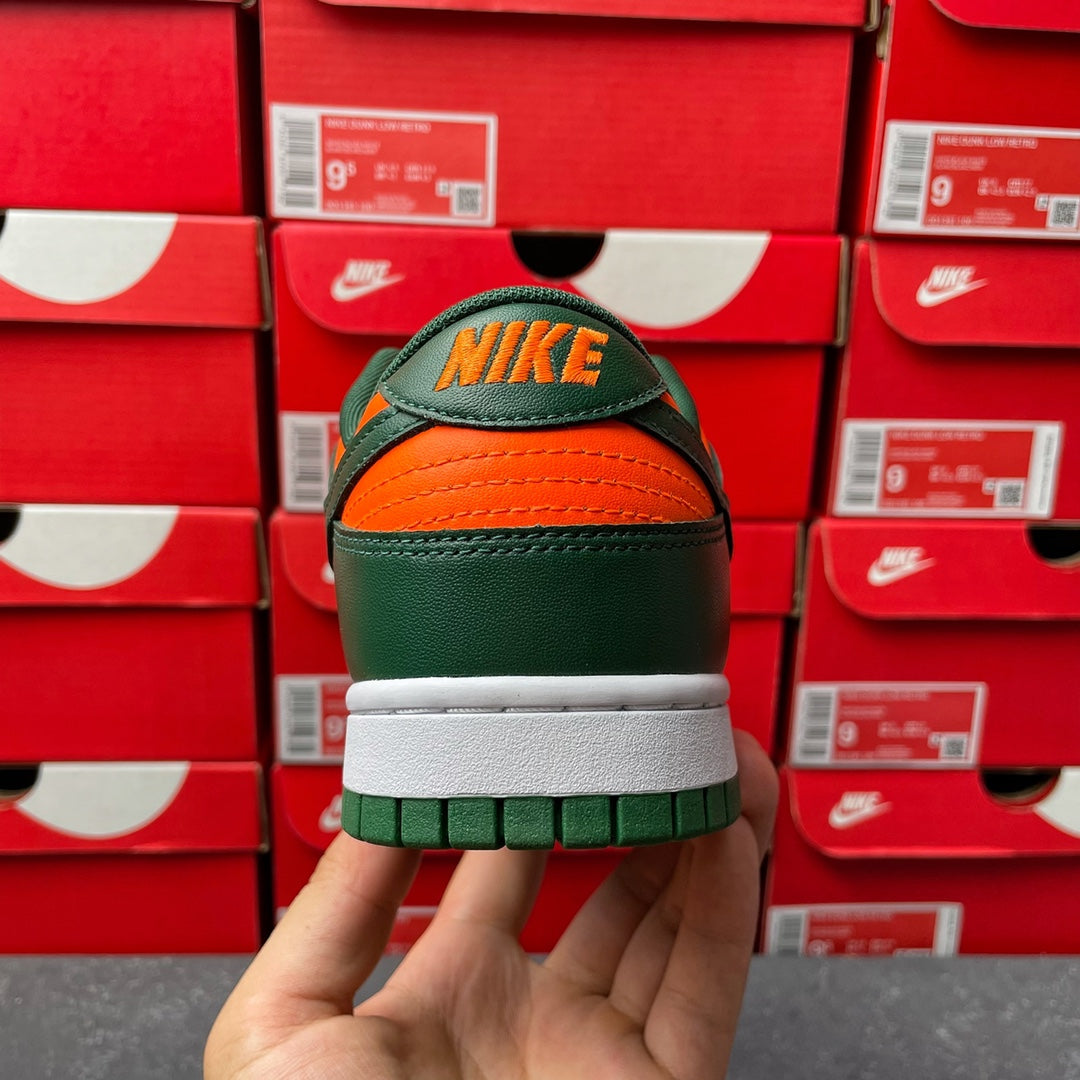 G Batch-Nike Dunk Low “Miamihurricanes”