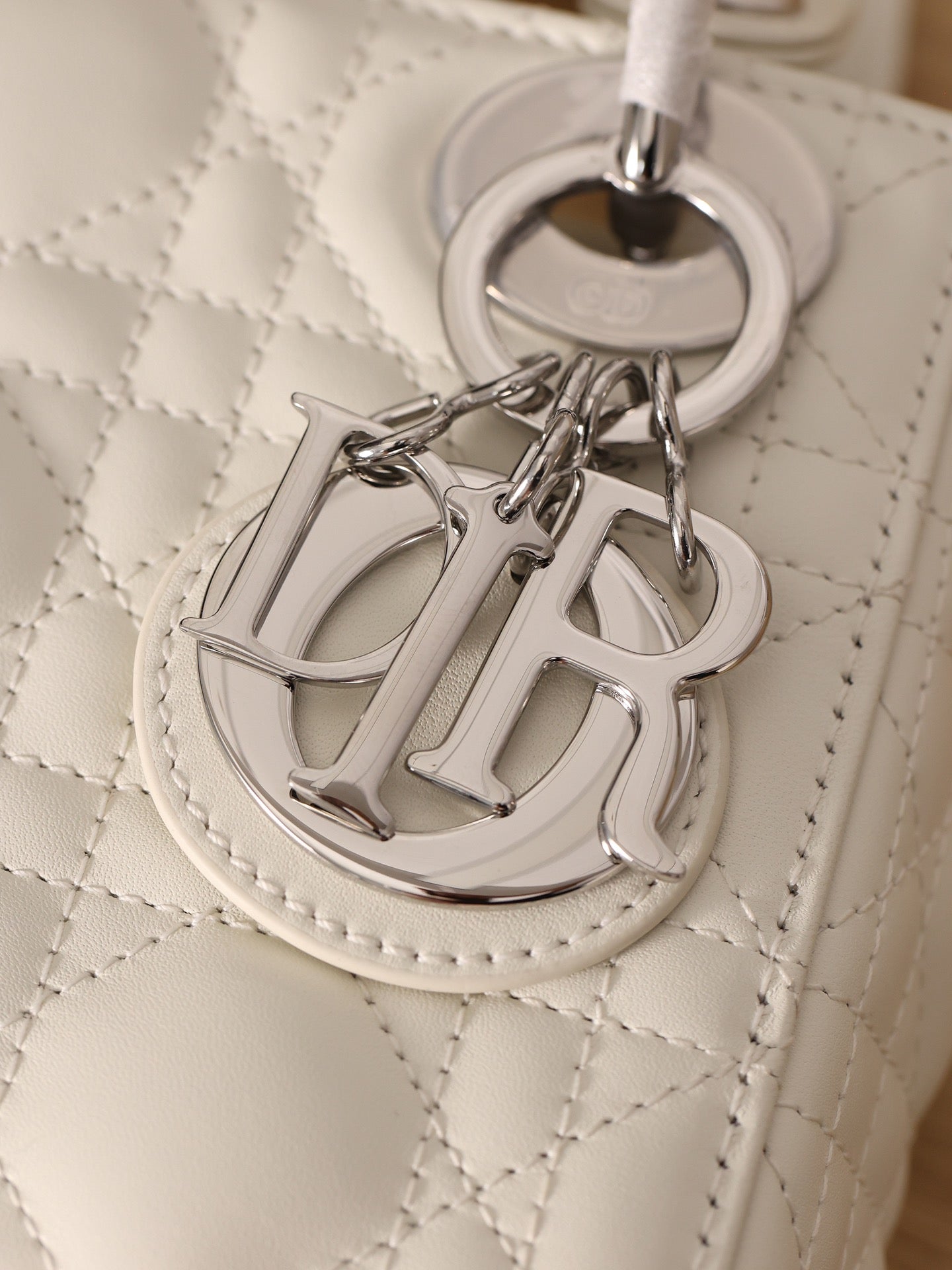 Dior Lady Dior Handbag 3 grids