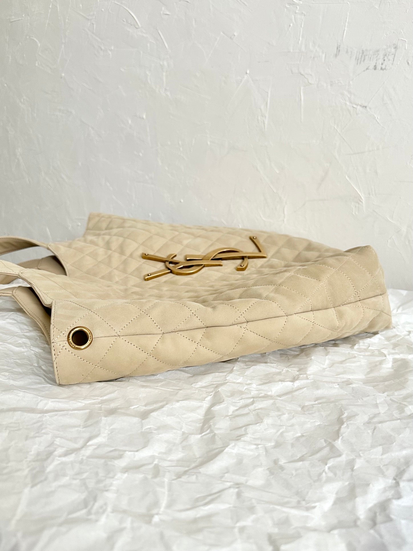 YSL lcare Maxi Logo Totebag