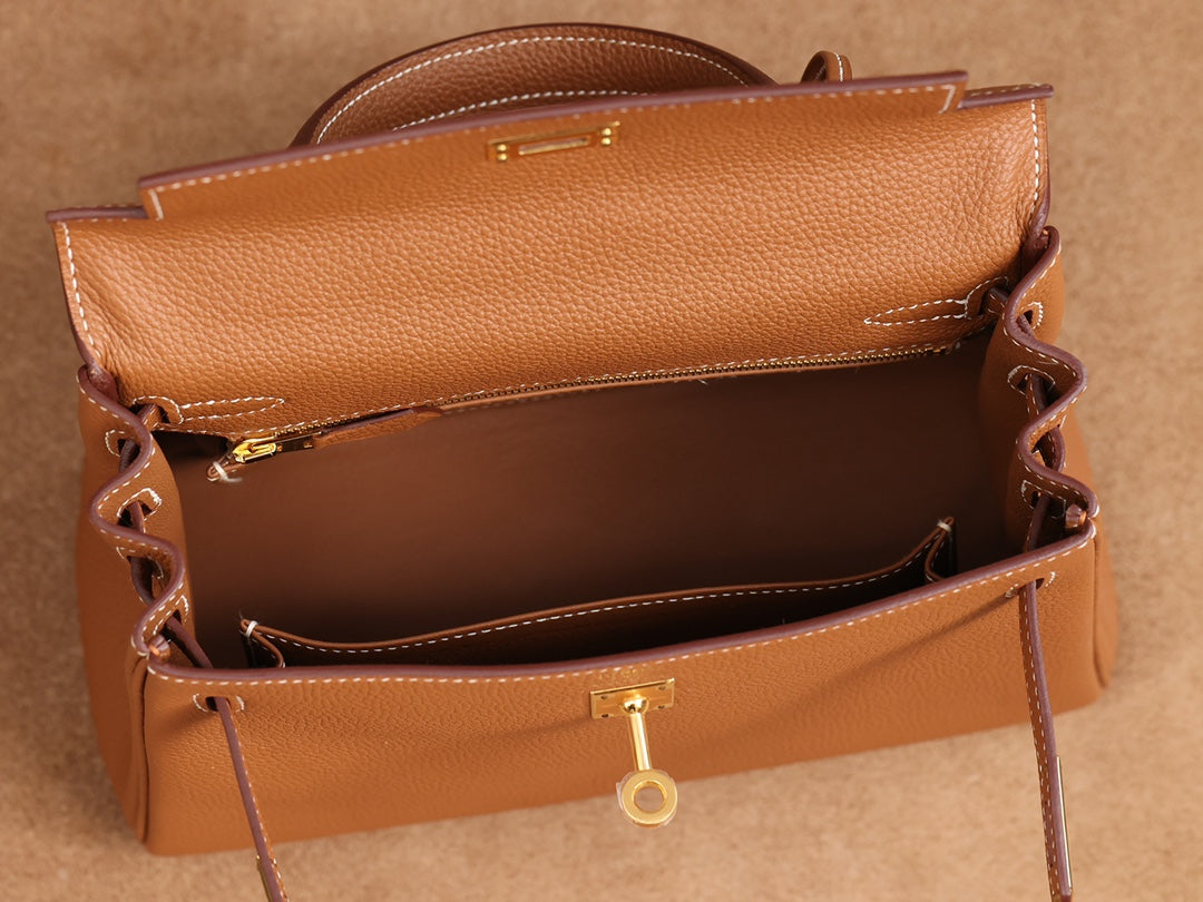 Hermès Kelly 25 Handbag togo leather