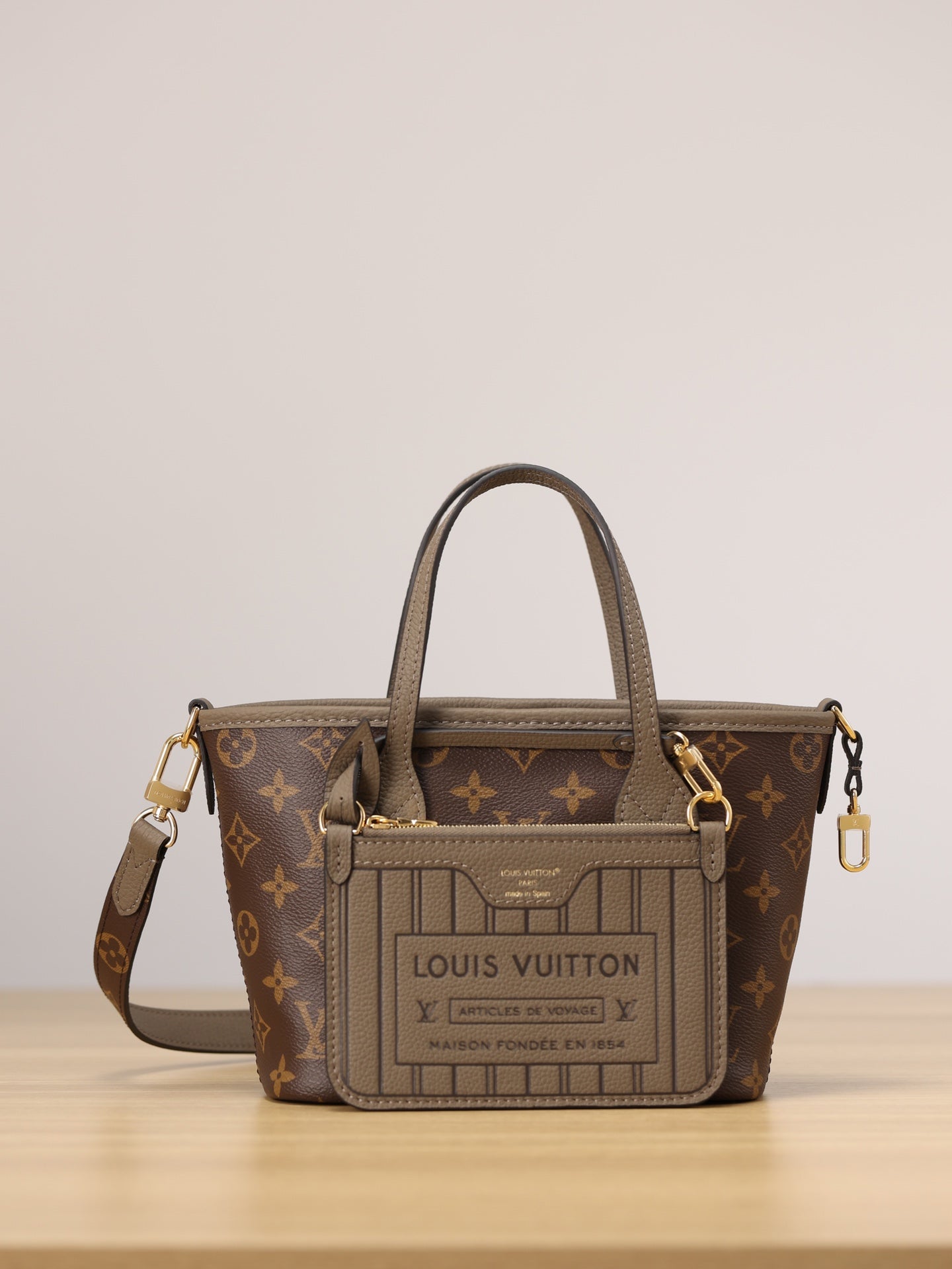 LV NEVERFULL Bandoulière INSIDE OUT