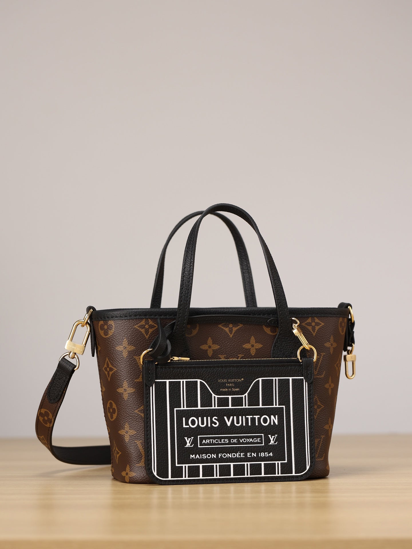 LV NEVERFULL Bandoulière INSIDE OUT