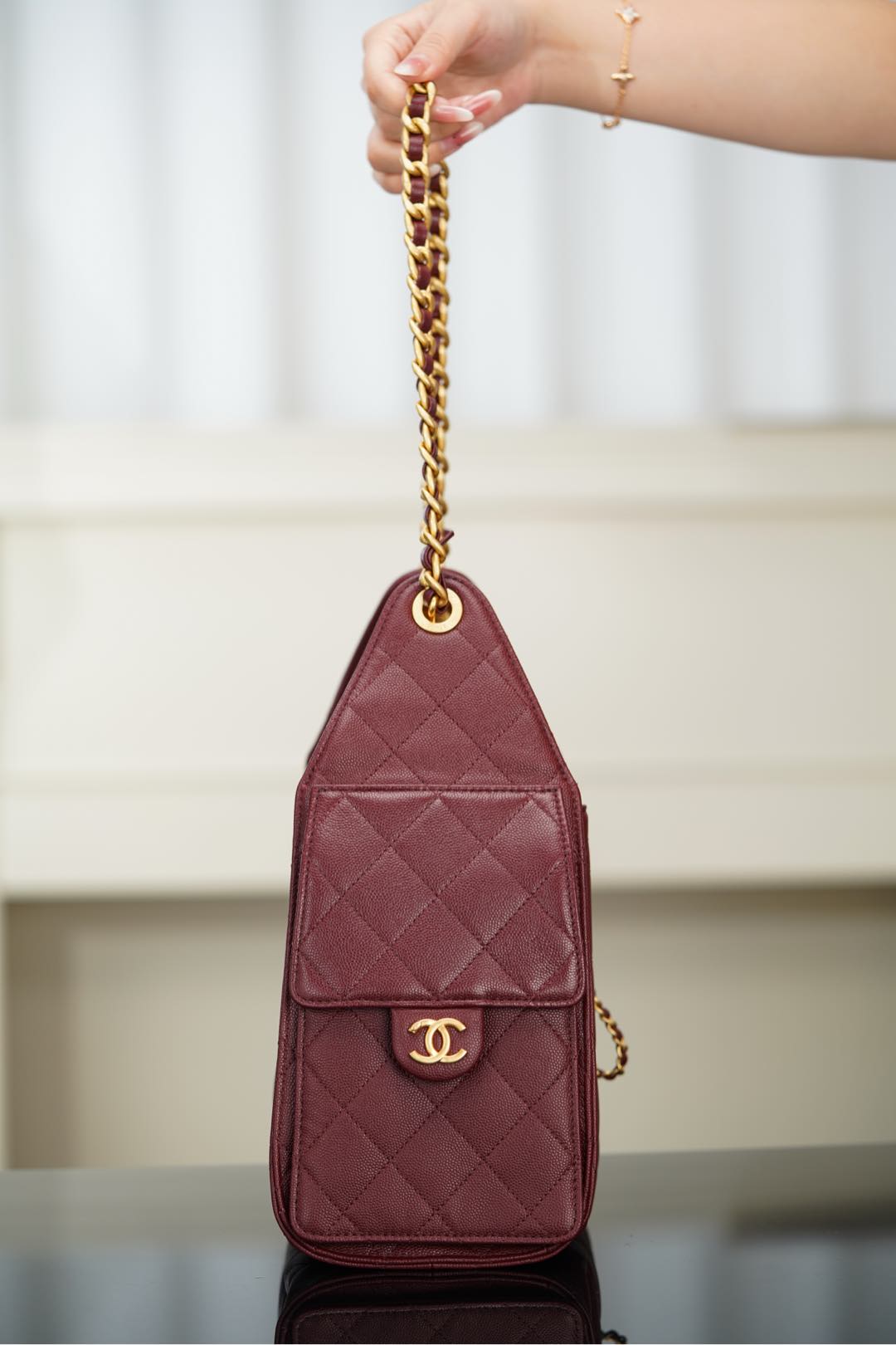 Chanel 25A Drawstring bucket bag
