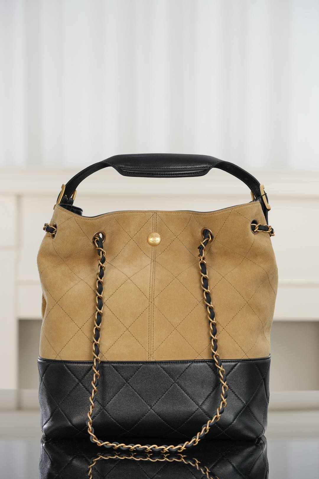 Chanel 25A bucket bag