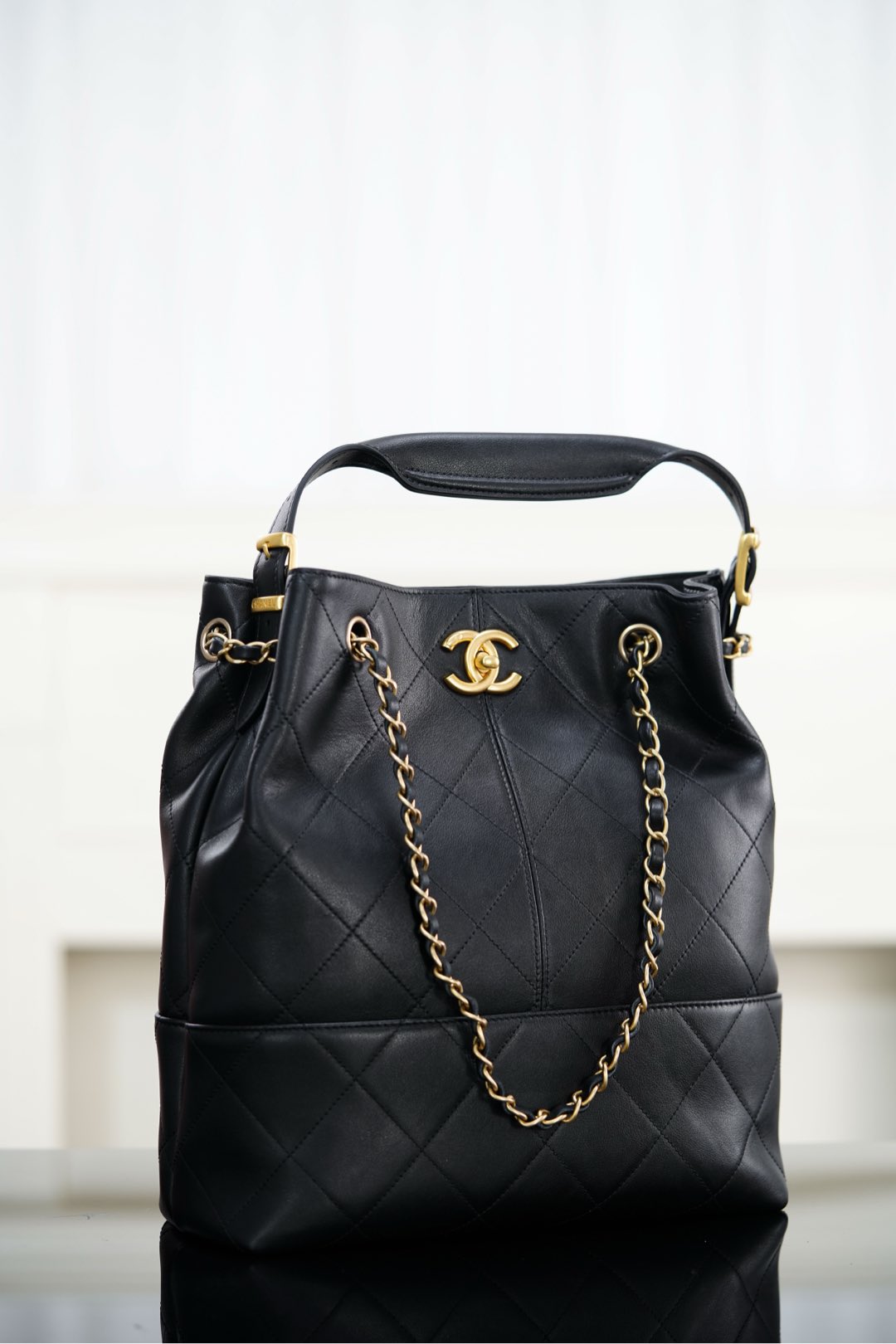 Chanel 25A bucket bag