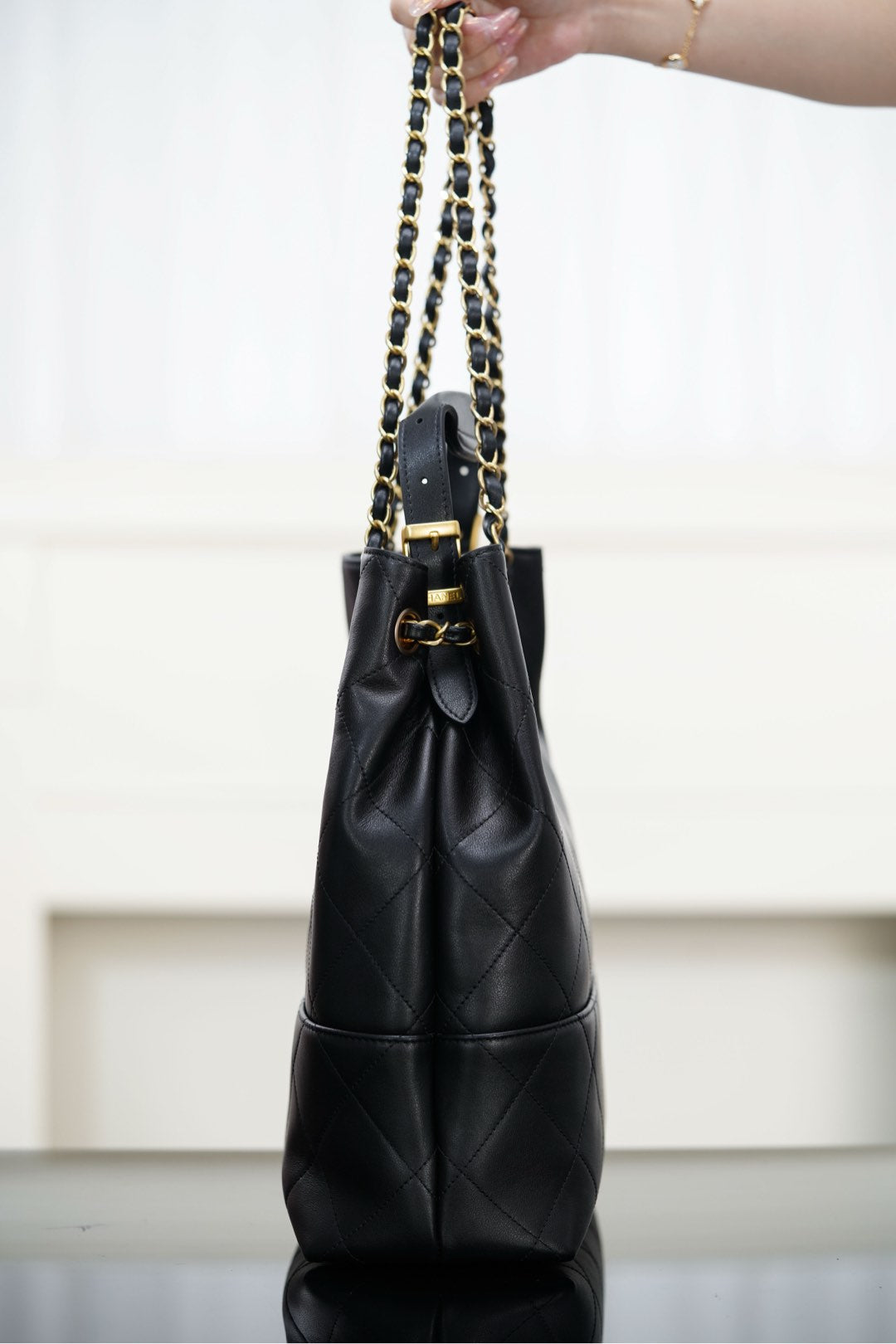 Chanel 25A bucket bag
