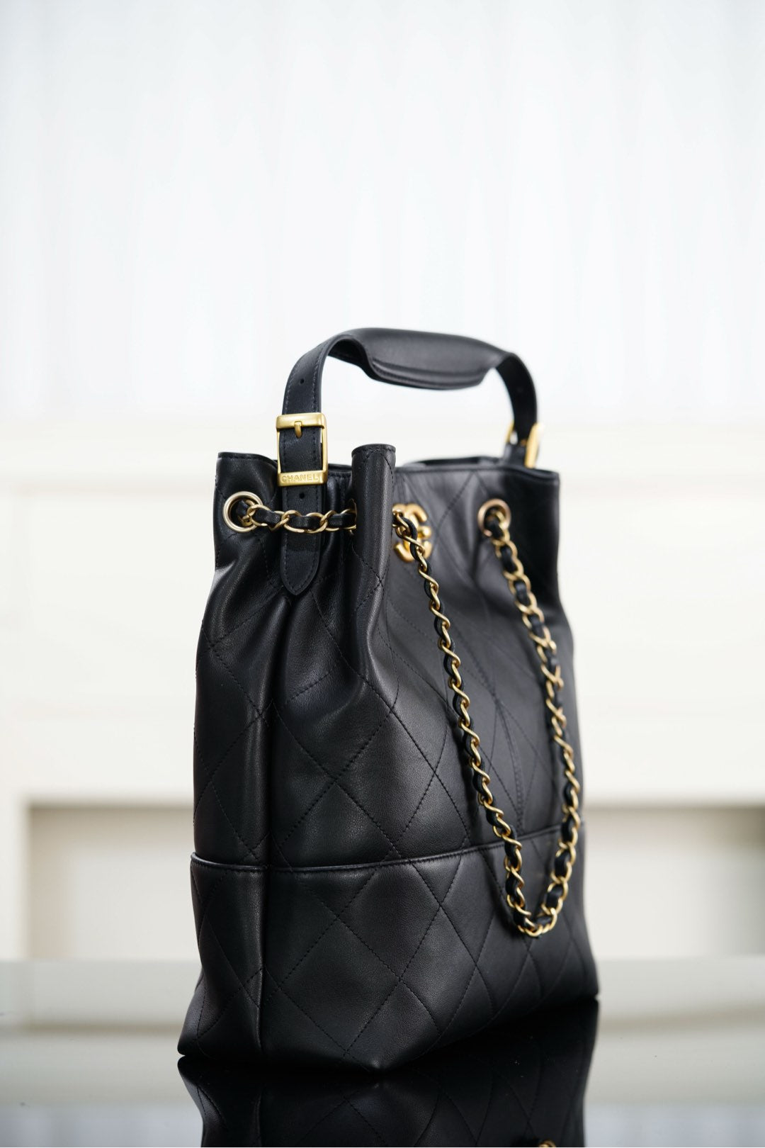 Chanel 25A bucket bag