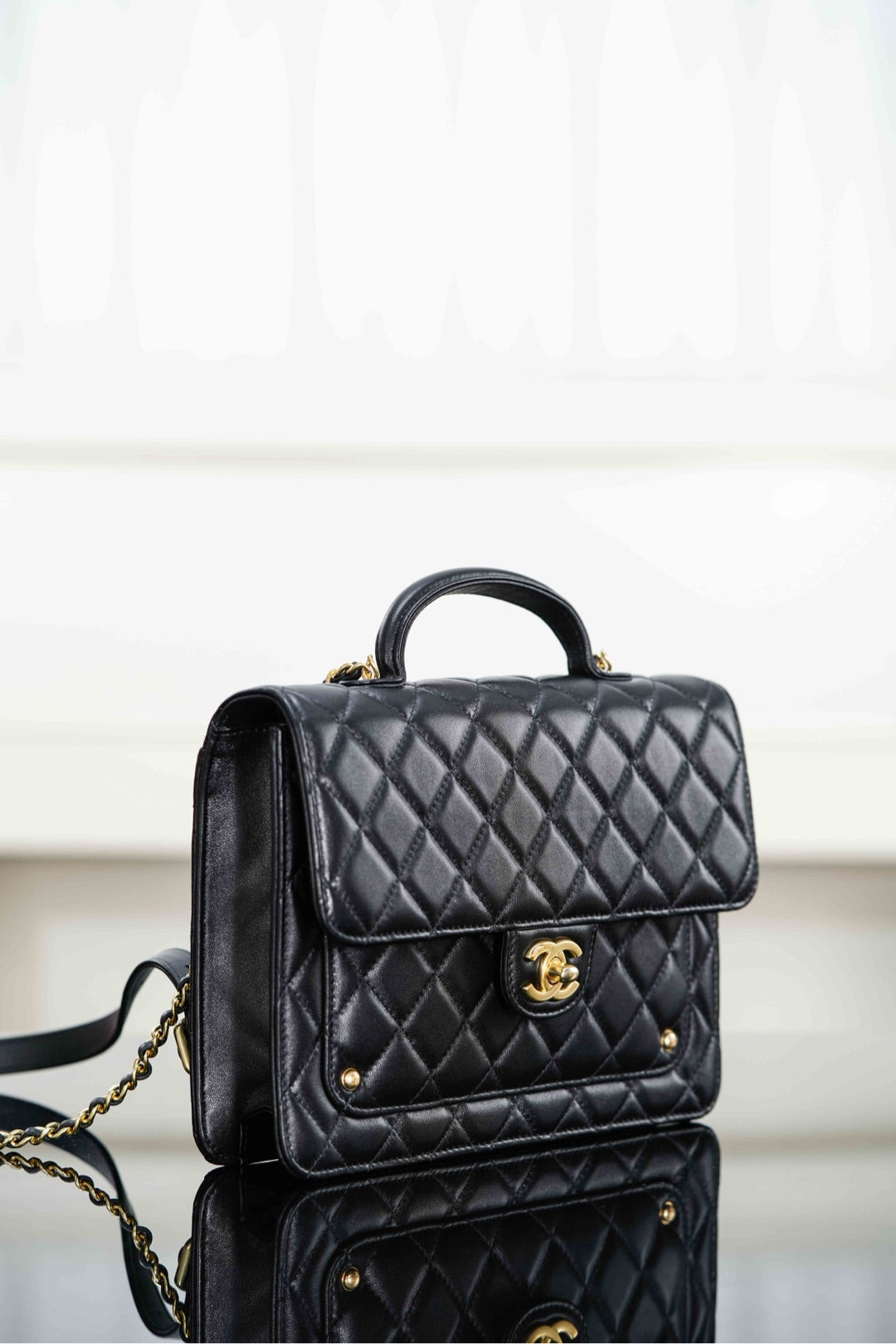 Chanel 25B Backpack messenger bag